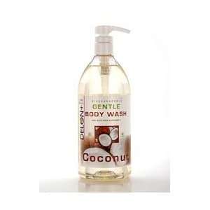  DELON Coconut Gentle Body Wash with Aloe Vera 1 Liter 