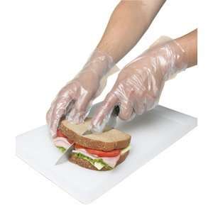  Disposable Poly Gloves   Small 100 / Pack for Foodservice 