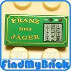 U306A Lego Tile Franz Jäger 2003 and Keypad Pattern NEW