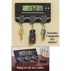   Weather Alarm Digital Message Center Key Holder and More Electronics