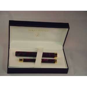  WATERMAN LADY AGATHE FOUNTAIN PEN BLUE VIOLET LACQUERED W 