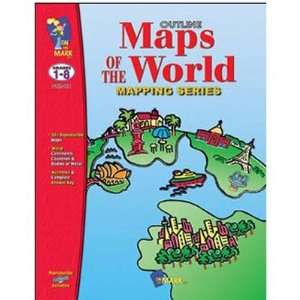 Outline Maps Of The World Toys & Games