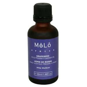  MoLo Africa Cold Pressed Carrier Oil, Grapeseed, 1.66 fl 
