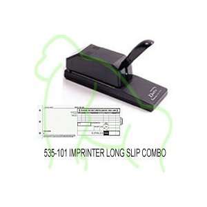 Datasystem 535 Pump Handle Imprinter No name plate 100 Long Slip Combo