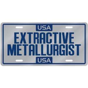  New  Usa Extractive Metallurgist  License Plate 