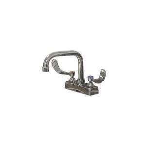 Advance Tabco K 208   Deck Mounted Faucet w/ D Spout & Wrist Handles