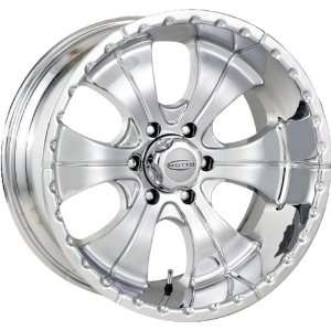 Motto MT700 16x8 Chrome Wheel / Rim 6x5.5 with a 0mm Offset and a 78 