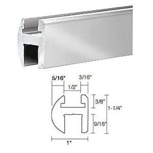 CRL Brite Anodized 66 Deluxe Shower Door Header Only by CR Laurence 