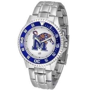  Tigers Suntime Competitor Game Day Steel Band Watch   NCAA College 