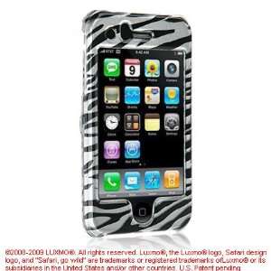   Apple iPhone 3G, 3GS 3G S   Cool Silver Zebra Safari Silver