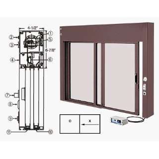 CRL 48 x 36 Duranodic Bronze All Electric Fully Automatic Deluxe 