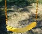 Swingset swing,play set,chained belt swing seat,playground accessory 