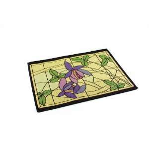  Rennie & Rose Collection Placemat, Flowers and Vines, Set 