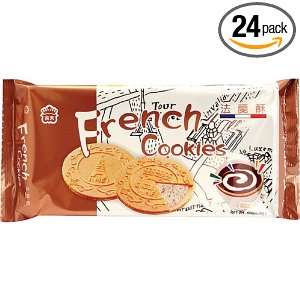 Mei French Cookies, Coffee, 2.1 Ounce Bags (Pack of 24)  