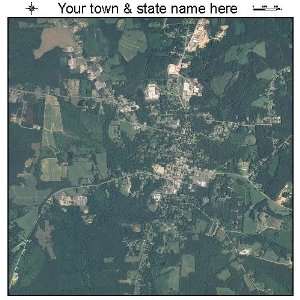  Aerial Photography Map of Warrenton, North Carolina 2010 