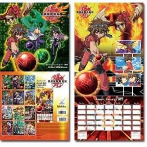  Bakugan 2009 Wall Calendar