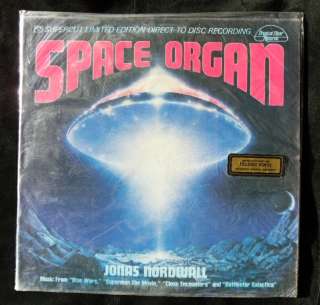 DIRECT TO DISC Jonas Nordwall SPACE ORGAN Sealed  