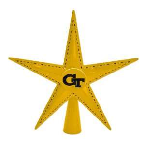  9.5 NCAA Georgia Tech Yellow Jackets Metal 5 Point Star 