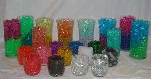  soft gel water beads wedding crystals 4oz. pk makes 3 gallon  