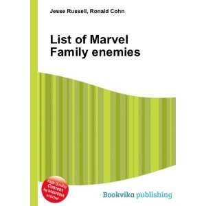 List of Marvel Family enemies Ronald Cohn Jesse Russell 