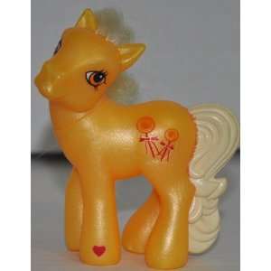 Butterscotch #4   Yellow Pony with Blond Hair (2005 McD Corp) (Retired 