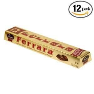 Ferrara Milk with Almond Nougat Bar, 3.5200 ounces (Pack of 12 