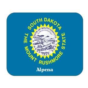  US State Flag   Alpena, South Dakota (SD) Mouse Pad 