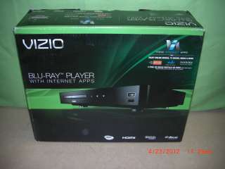 VIZIO VBR120 Blu ray Player with Internet Apps  