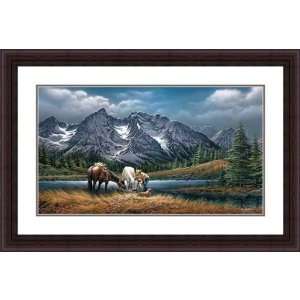   Redlin Framed Art For Purple Mountain Majesties Ltd Ed