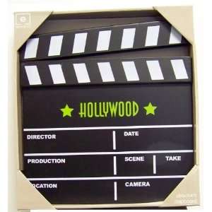  Clapboard Wall Art Hollywood Theater Seating Decor