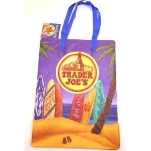 Trader Joes Surfboard Reusable Tote Grocery Shopping Bag Tote  