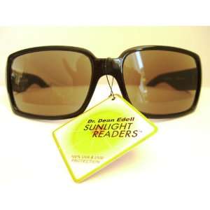  Sunlight Readers (SC13) Ladies Black Frame Sunglasses, +1 