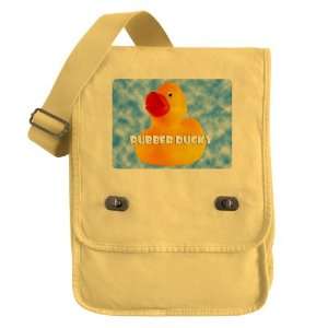    Messenger Field Bag Yellow Rubber Ducky Boy HD 