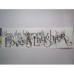  2 Pack   Main Street Translucent Wall Sticker   Bless this 