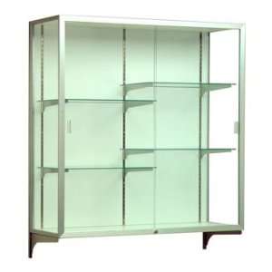   Frame Wall Mountable Display Cases 48H x 16D with Variable Lengths