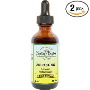 Alternative Health & Herbs Remedies Astragalus, 1 Ounce Bottle (Pack 