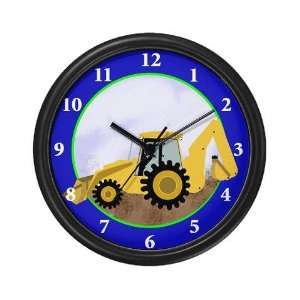  Backhoe Tractor Wall Clock by 