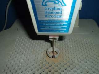   GRYPHON DIAMOND WIRE SAW + FREE BLADE manual works well   