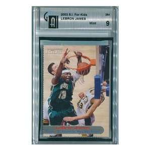  LeBron James 2003 SI For Kids Graded Card Sports 