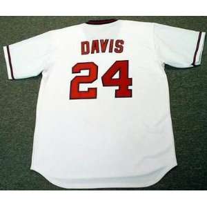   California Angels Majestic Cooperstown Throwback Home Baseball Jersey