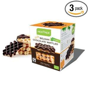   Tree Soft Belgian Chocolate Covered Waffles, 5.29 Ounce (Pack of 3