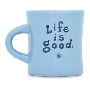  Life is good Gh Diner Mug Slate Blue