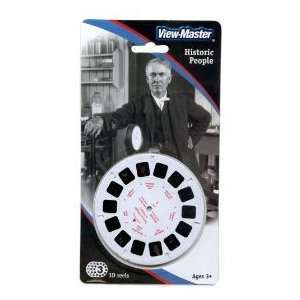  Historic People in 3D   3 ViewMaster Reels Toys & Games