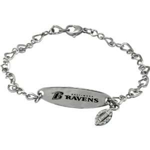  Baltimore Ravens Bike Chain ID Bracelet