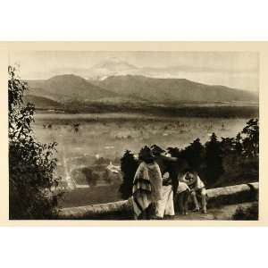  1935 Popocatepetl Volcano Amecameca Mexico Landscape 