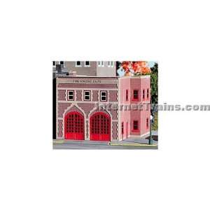  Miller Engineering N Scale Micro Structures Fire Engine Co 