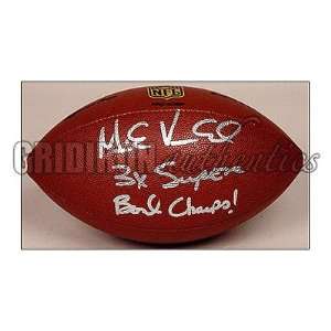  Mike Vrabel Autographed Ball   insc