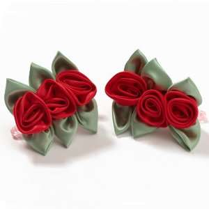  My Twinn Girl and Doll Red Rose Barrettes Set Toys 