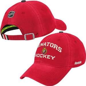   Ottawa Senators Reebok Hockey Official Team Adjustable Cap Hat Sports