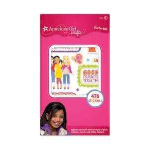  American Girl Sticker Pad 2; 3 Items/Order Arts, Crafts 